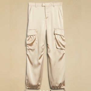 Banana Republic NWT Satin Parachute Pants